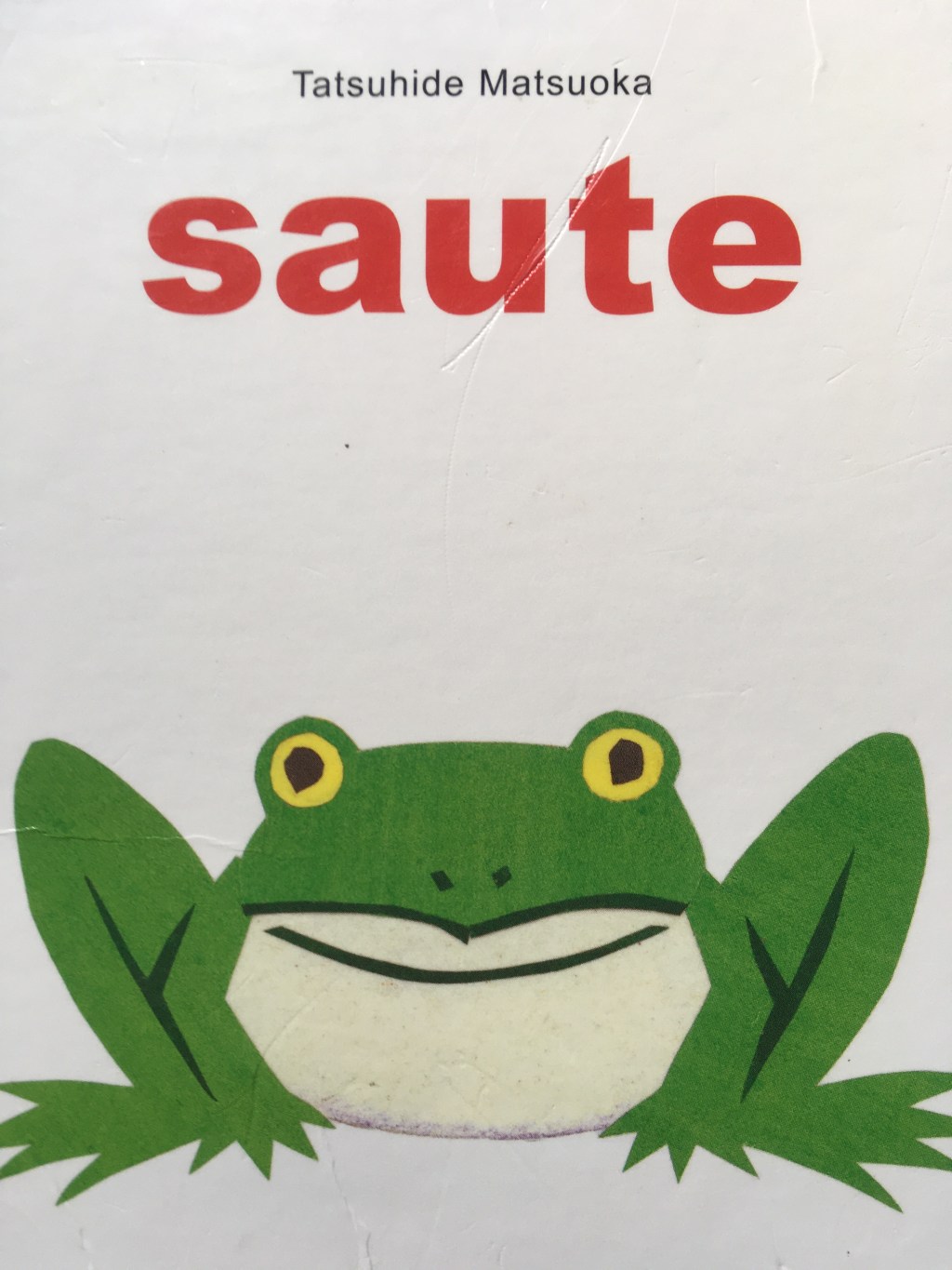 une grenouille au repos