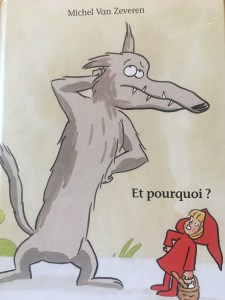 Le petit chaperon rouge interroge le loup.